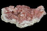 Pink Amethyst Geode Section - Argentina #113329-1